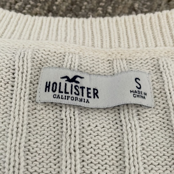 Hollister Cardigan size S white cotton - Picture 3 of 7